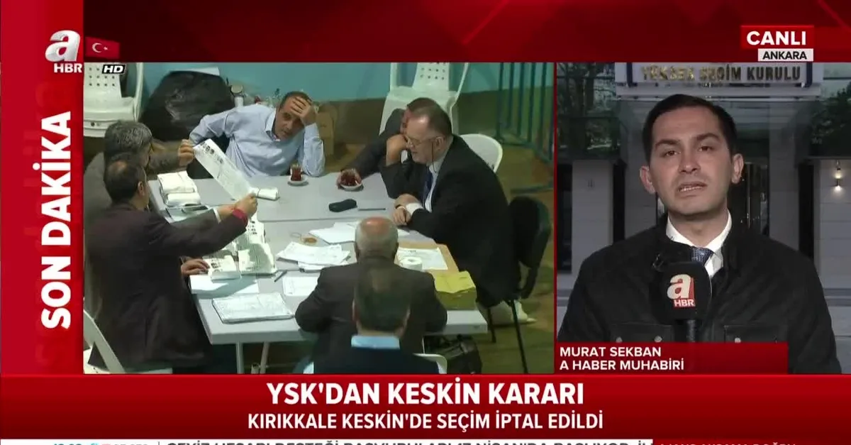 YSK'dan flaş iptal kararı! | Video