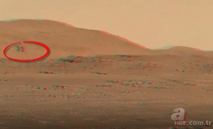 NASA videoyu yayınladı! Mars’ta inanılmaz görüntü
