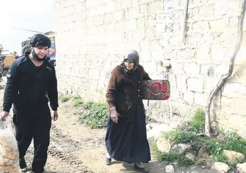 Afrin'de eve dönüş sevinci