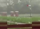 Tenis topu büyüklüğünde dolu