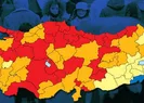 Bir haftada 14 il daha kızardı! İşte tek mavi il
