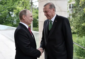 Erdoğan-Putin görüşmesi sona erdi