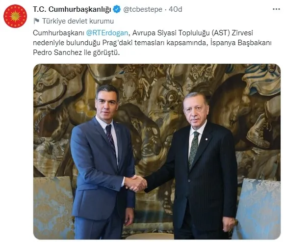 Avrupa’nın merkezinde liderler zirvesi! Başkan Erdoğan’dan Prag’da peş peşe görüşmeler