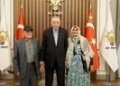 Başkan Erdoğan şehit ailesini kabul etti!