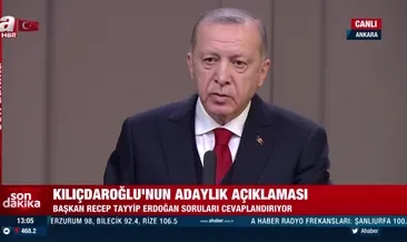 Başkan Erdoğan’dan Kılıçdaroğlu’nun adaylık çıkışına net mesaj: İsabetli bir karar olur