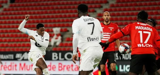 Lille Rennes’i tek golle geçti