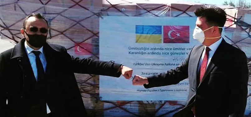 Son dakika: Türkiye'den Ukrayna'ya tıbbi malzeme yardımı