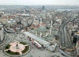 Taksim'deki Atatürk Kültür Merkezi ve Taksim Cami tamamlanmak üzere! Son durum havadan görüntülendi