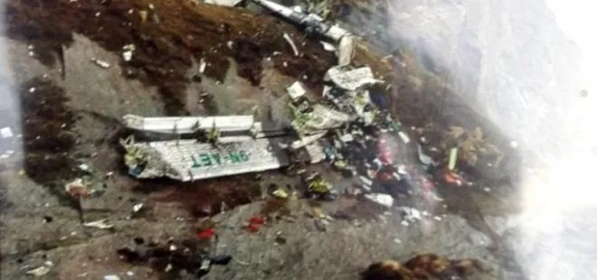 Nepal’de düşen uçakta 20 kişinin cansız bedeni bulundu