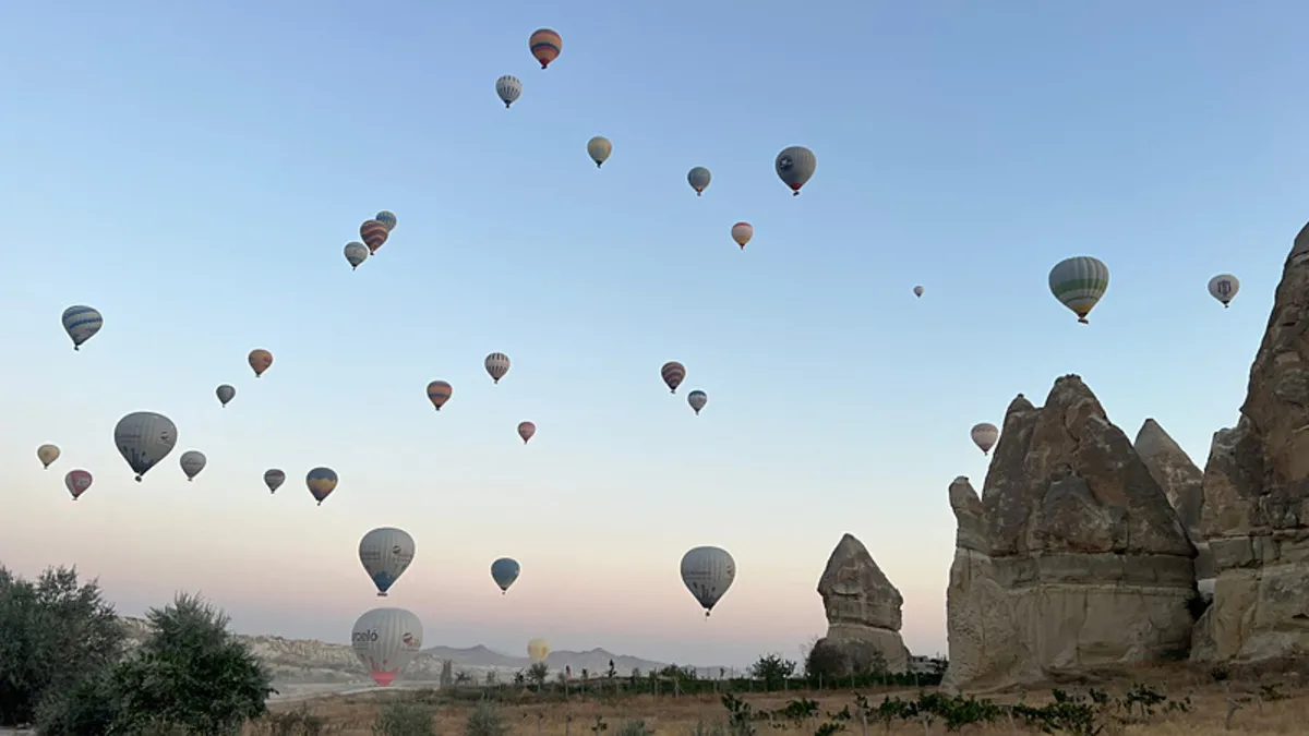 Kapadokya'da balon turları için flaş karar
