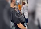 Marmarayda başörtülü kadına çirkin saldırı