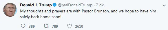 Trump’tan Brunson açıklaması - 2