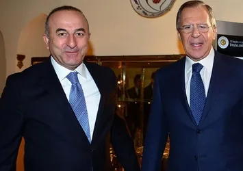 Çavuşoğlu Lavrov ile görüştü