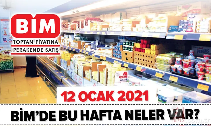 BİM aktüel ürünler kataloğu 12 Ocak 2021! BİM'de Salı indirimleri başladı! Bu hafta hangi ürünler indirimli? 1
