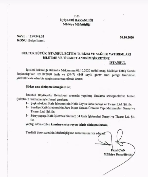 30 milyonluk BELTUR vurgununa bakanlık el koydu