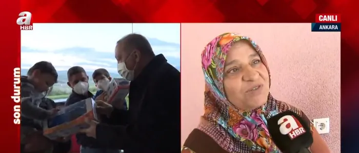 Başkan Recep Tayyip Erdoğan'ın sürpriz iftar ziyareti yaptığı aile yaşadığı heyecanı A Haber'e anlattı: Cumhurbaşkanımız imam oldu - 3