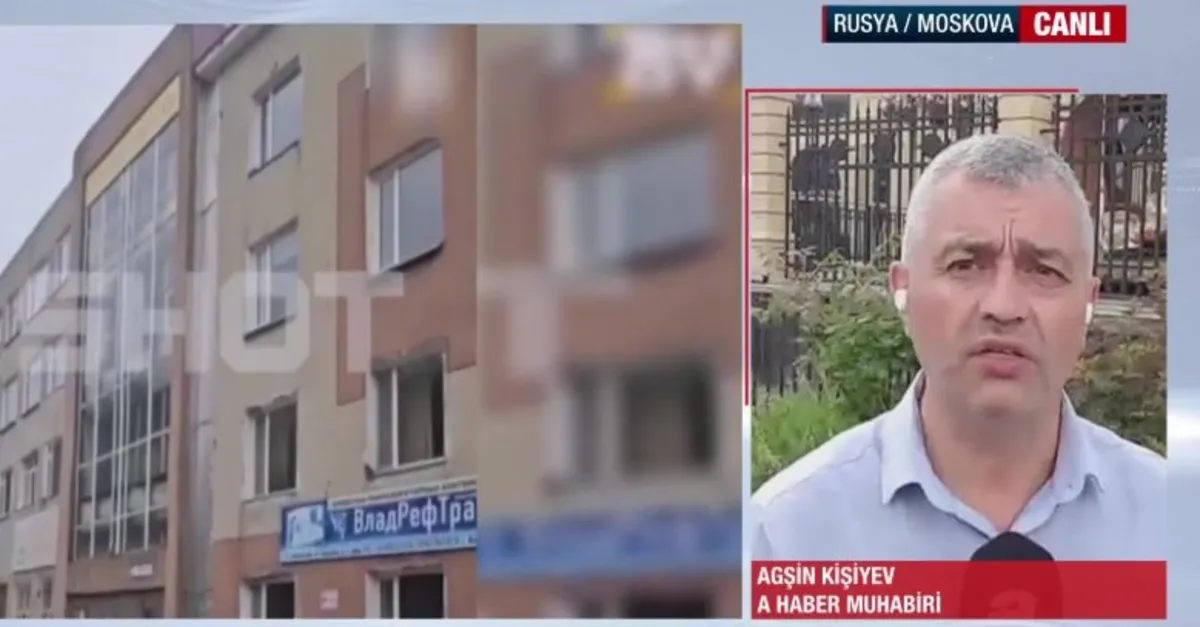 A Haber 8,8'lik depremin yaşandığı Rusya'da!
