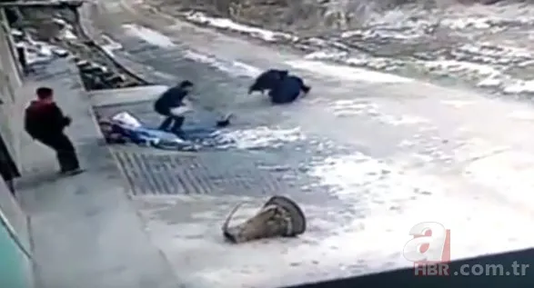 Bilecik’te 220 kiloluk dev domuz avcıya saldırdı! O anlar kamerada 8