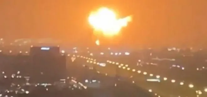 Son dakika: Dubai’de büyük bir patlama sesleri duyuldu! Patlama sonrasında yangın çıktı