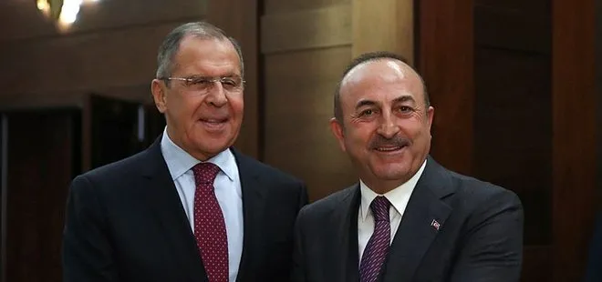 Mevlüt Çavuşoğlu ve Lavrov İdlib için görüştü