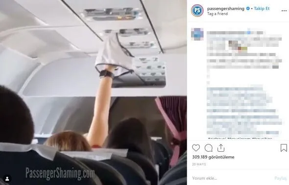 Uçakta kan donduran iğrenç olay! Onları görenler şoke oldu