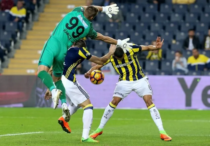 Fenerbahçe - Osmanlıspor maçından kareler