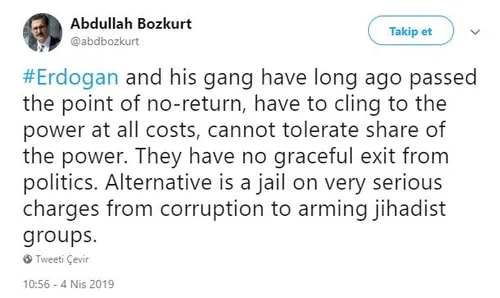 Firari FETÖ’cü Abdullah Bozkurt’tan küstah tehdit