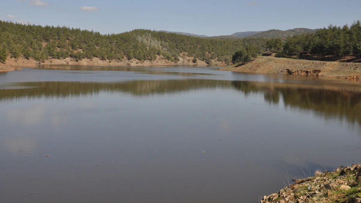 Gaziantep'te yağışlardan sonra göletler yüzde 90 doluluk seviyesine ulaştı