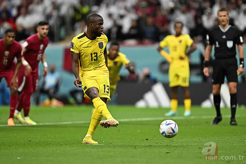 2022 Dünya Kupası'na Fenerbahçeli Enner Valencia dokunuşu! İlk golü atarak tarihe geçti 8