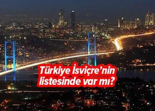 İsviçre vatandaşlarına 29 ülke için kısıtlama getirdi! Türkiye İsviçre'nin listesinde var mı?