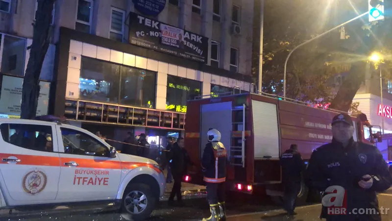 Son dakika: Ankara'da doğalgaz hattında patlama 9