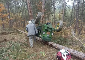 Kastamonu'da traktör faciası! 1 ölü