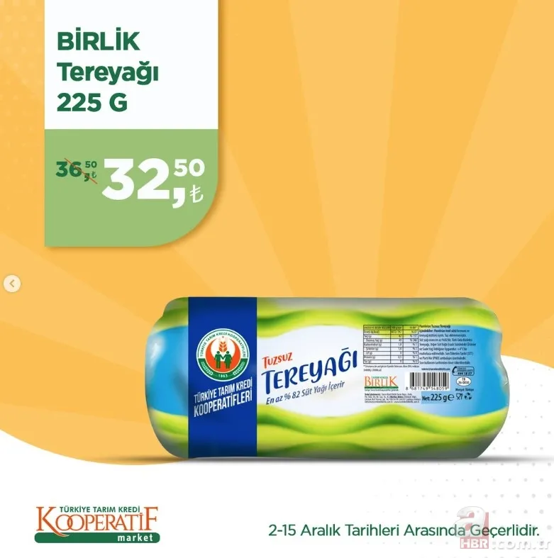 Tarım Kredi Market İNDİRİMLİ FİYAT LİSTESİ! 21,90 TL'den başlayan fiyatlar! Hafta sonu geldi sepetler dolup taşacak! Ayçiçek yağı, tuvalet kağıdı, mercimek, pirinç... 3