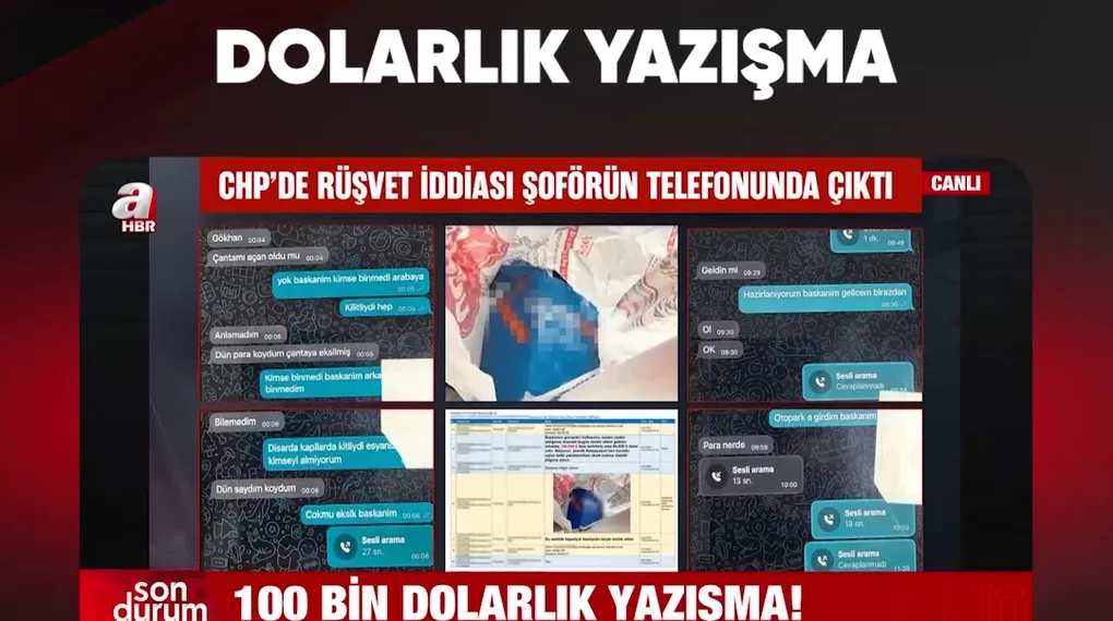 100 BİN DOLARLIK YAZIŞMA