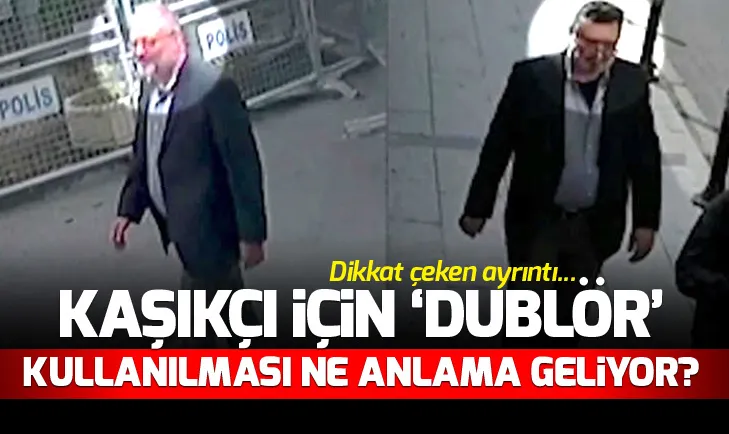 Kaşıkçı için dublör kullanılması ne anlama geliyor?