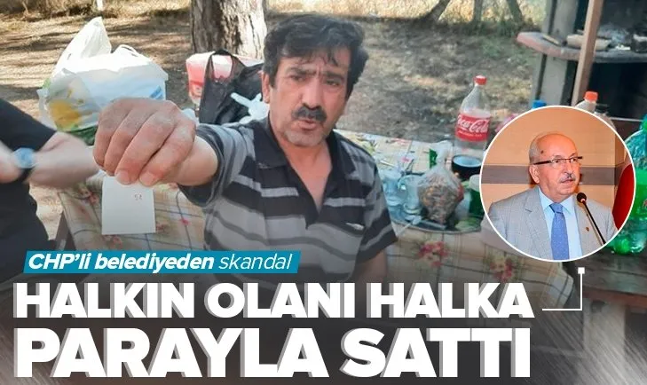 CHP’li Tekirdağ Büyükşehir Belediye Başkanı Kadir Albayrak’tan bir skandal daha! Halkın olanı halka parayla sattı