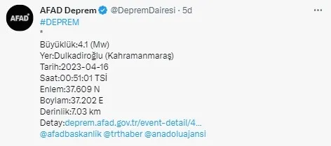 1681596087166.jpg Gece yarısı Kahramanmaraş'ta korkutan deprem! AFAD son dakika olarak detayları duyurdu! Son depremler listesi 2023 - 3