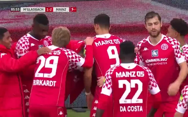 Borussia Mönchengladbach 1-2 Mainz 05