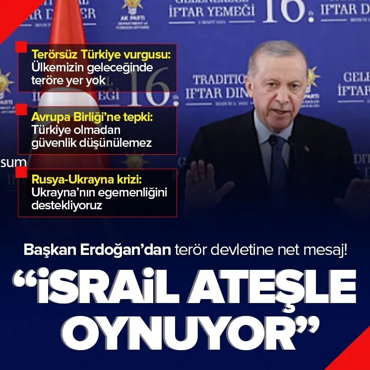 Başkan Erdoğan’dan AB’ye net mesaj
