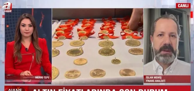 Altın fiyatı düşecek mi yükselecek mi? Finans Analisti İslam Memiş’ten A Haber’de milyonlara altın fiyatı uyarısı | Gram altın ne kadar olacak?