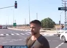 A Haber ekibine müdahale! Silahıyla geldi