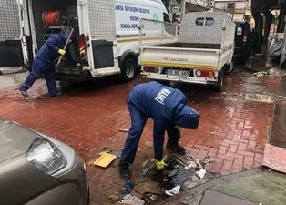Yağmur suyu ızgarasından çıkanlar şaşırttı