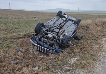 Çorum'da aşırı yağış kazayı getirdi: 1 yaralı