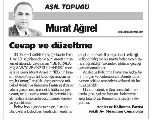 AK Parti Genel Başkan Yardımcısı Hamza Dağ’dan tekziplenmiş yalan haberi sürdüren Kemal Kılıçdaroğlu’na sert tepki