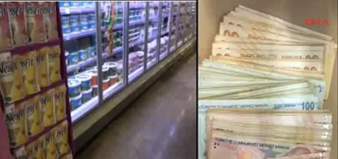 Süpermarkette 13 bin TL’yi kaybeden müşteri aranıyor