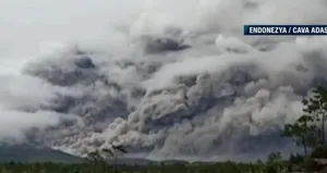 Dev kül bulutu şaşırttı