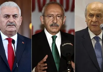 Başbakan Yıldırım, Bahçeli ve Kılıçdaroğlu ile Çankaya'da görüşecek