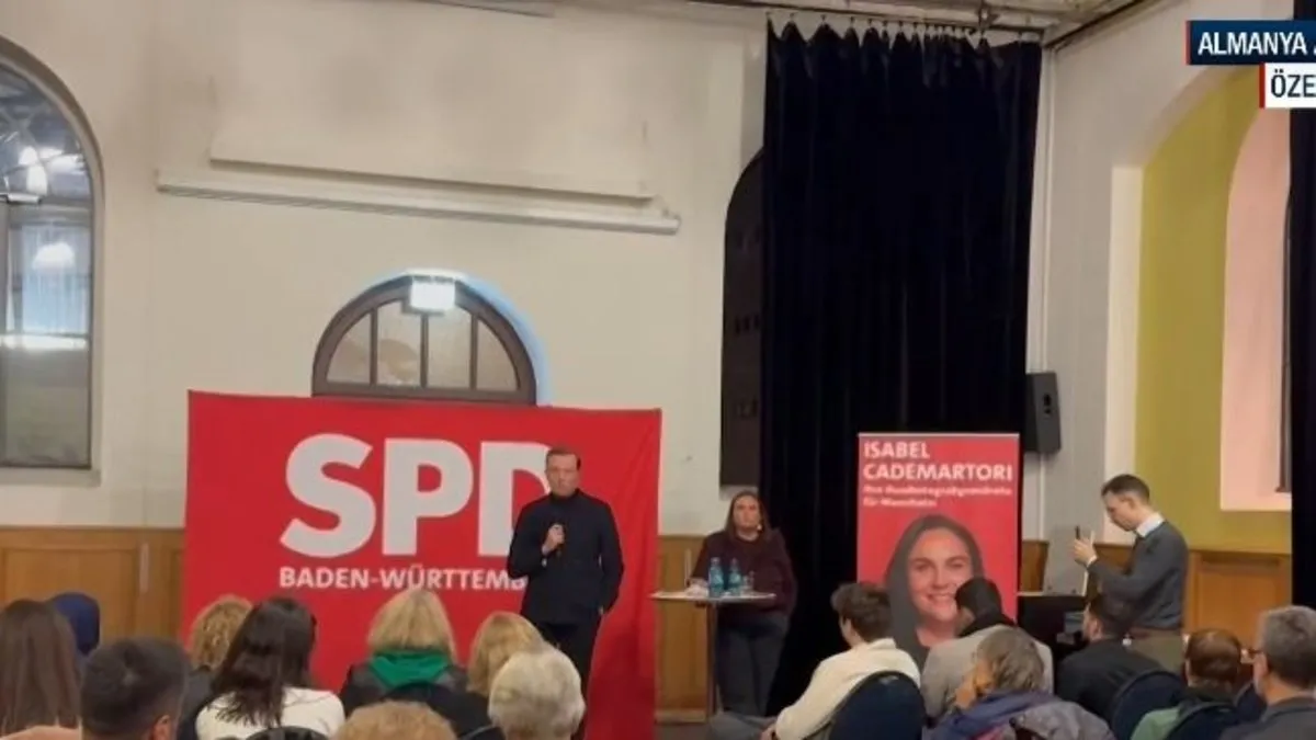 Mannheim'da Gazze konferansı! İktidar partisi vekilinden A Haber'e bomba itiraf: Kendi hükümetimizi eleştiriyorum İsrail'e sessiz kaldık!