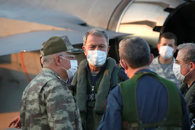 Bakan Akar'dan Doğu Akdeniz mesajı: Bunlar gelir ve geldikleri gibi gider - 4