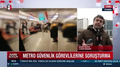 Metro güvenlik görevlilerine soruşturma